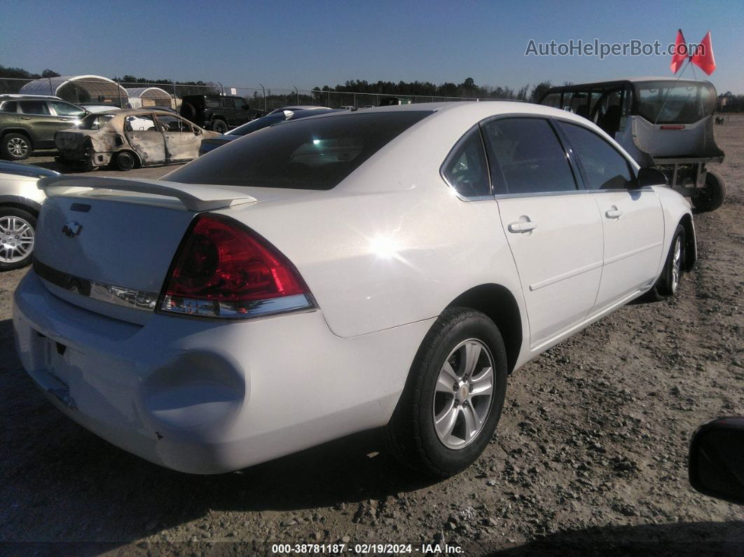 2006 Chevrolet Impala Ls White vin: 2G1WB55K069415371