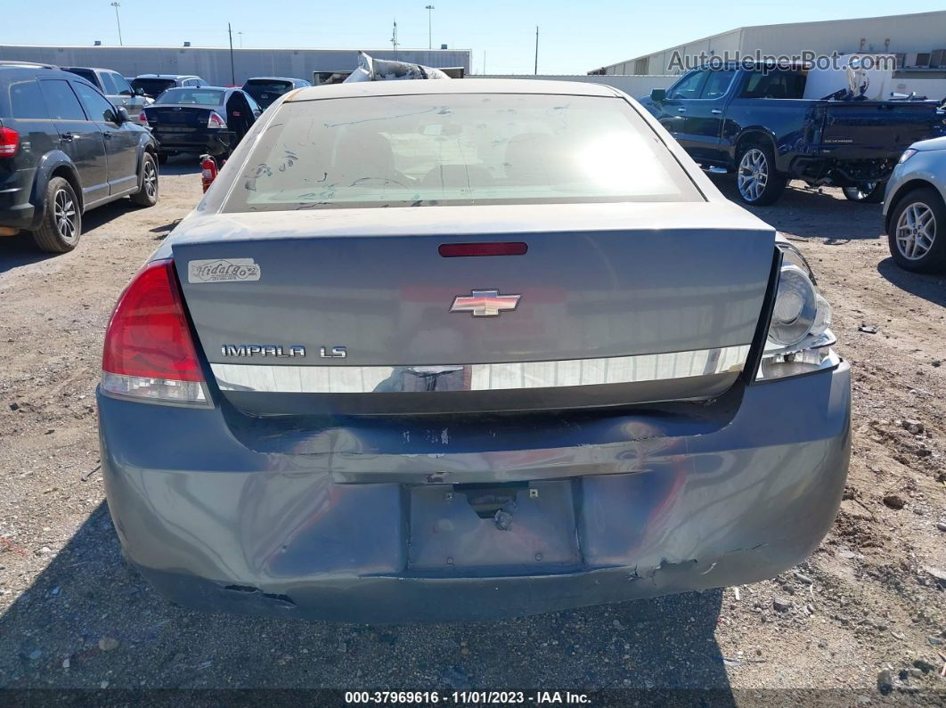 2006 Chevrolet Impala Ls Gray vin: 2G1WB55K269195778