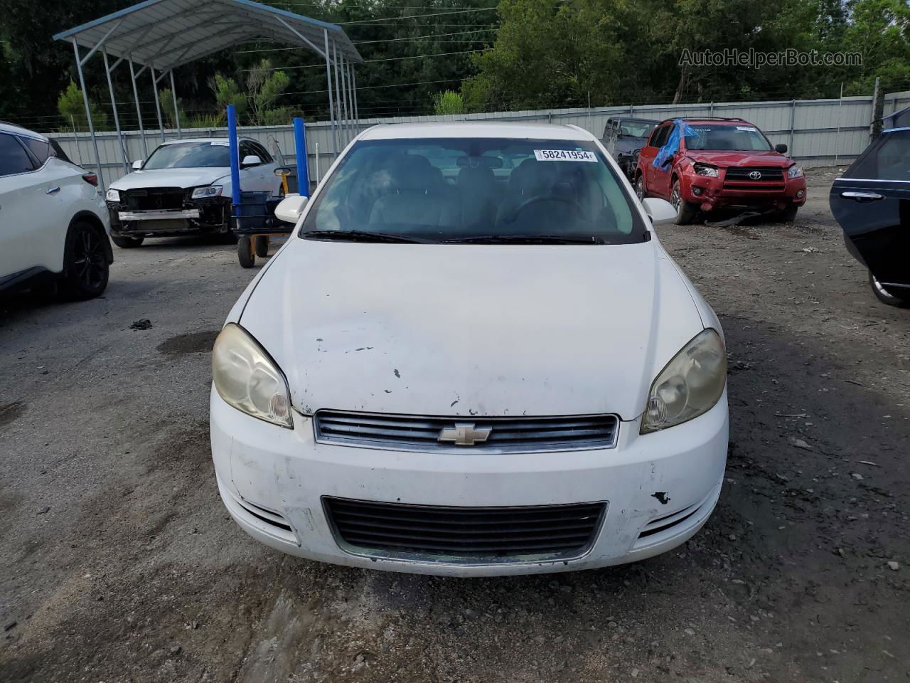 2006 Chevrolet Impala Ls White vin: 2G1WB55K369247306