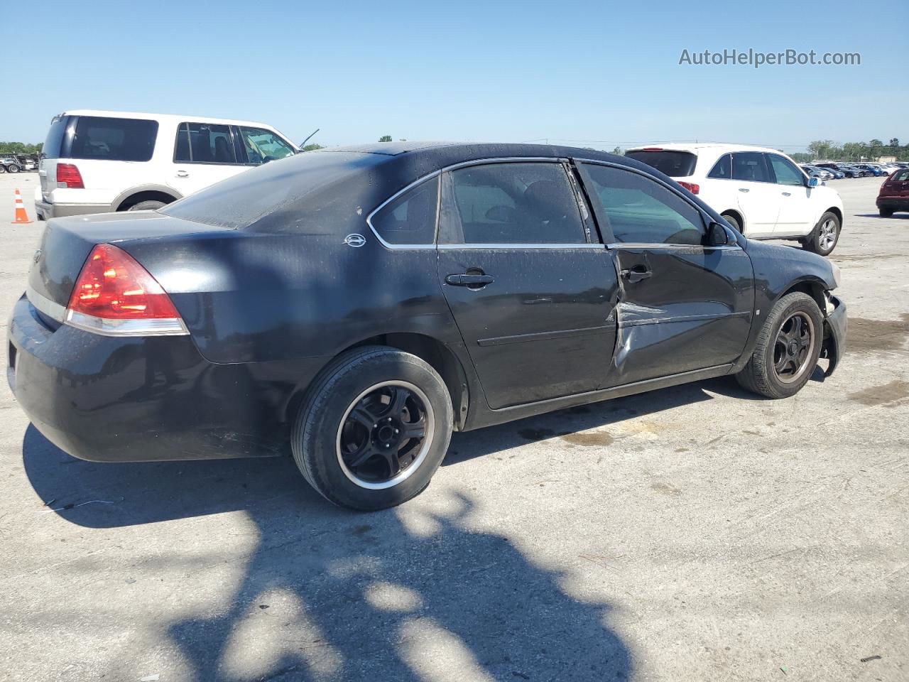 2006 Chevrolet Impala Ls Black vin: 2G1WB55K569107631