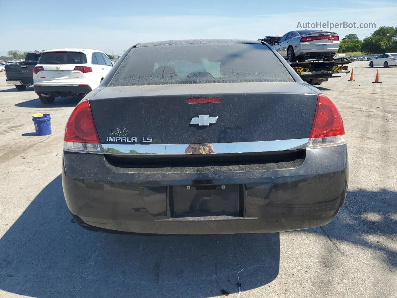 2006 Chevrolet Impala Ls Black vin: 2G1WB55K569107631