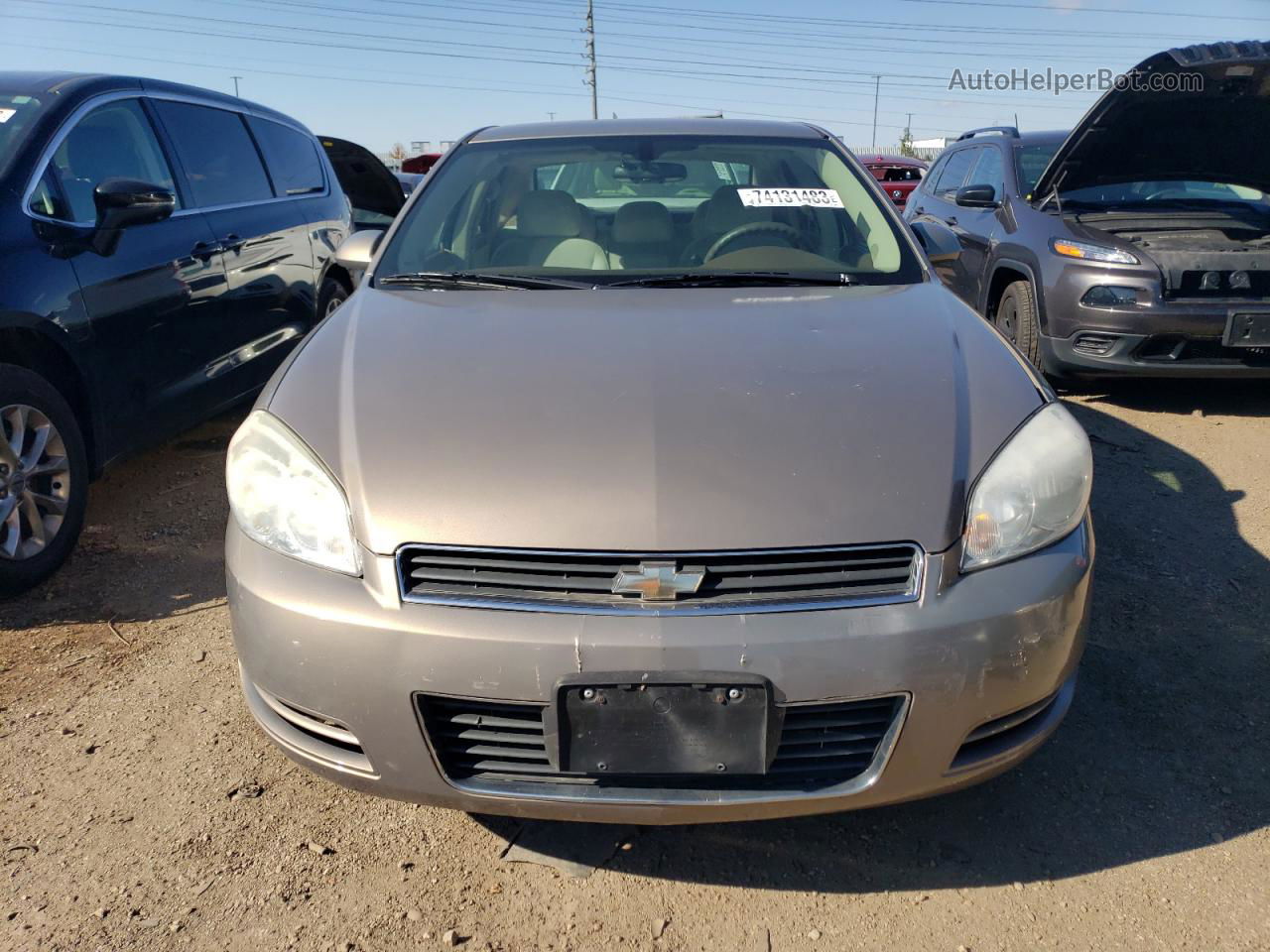 2006 Chevrolet Impala Ls Brown vin: 2G1WB55K669136264