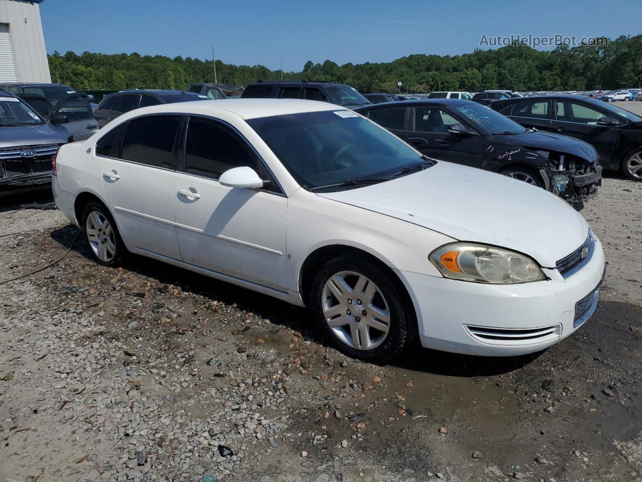 2006 Chevrolet Impala Ls White vin: 2G1WB55K769271561