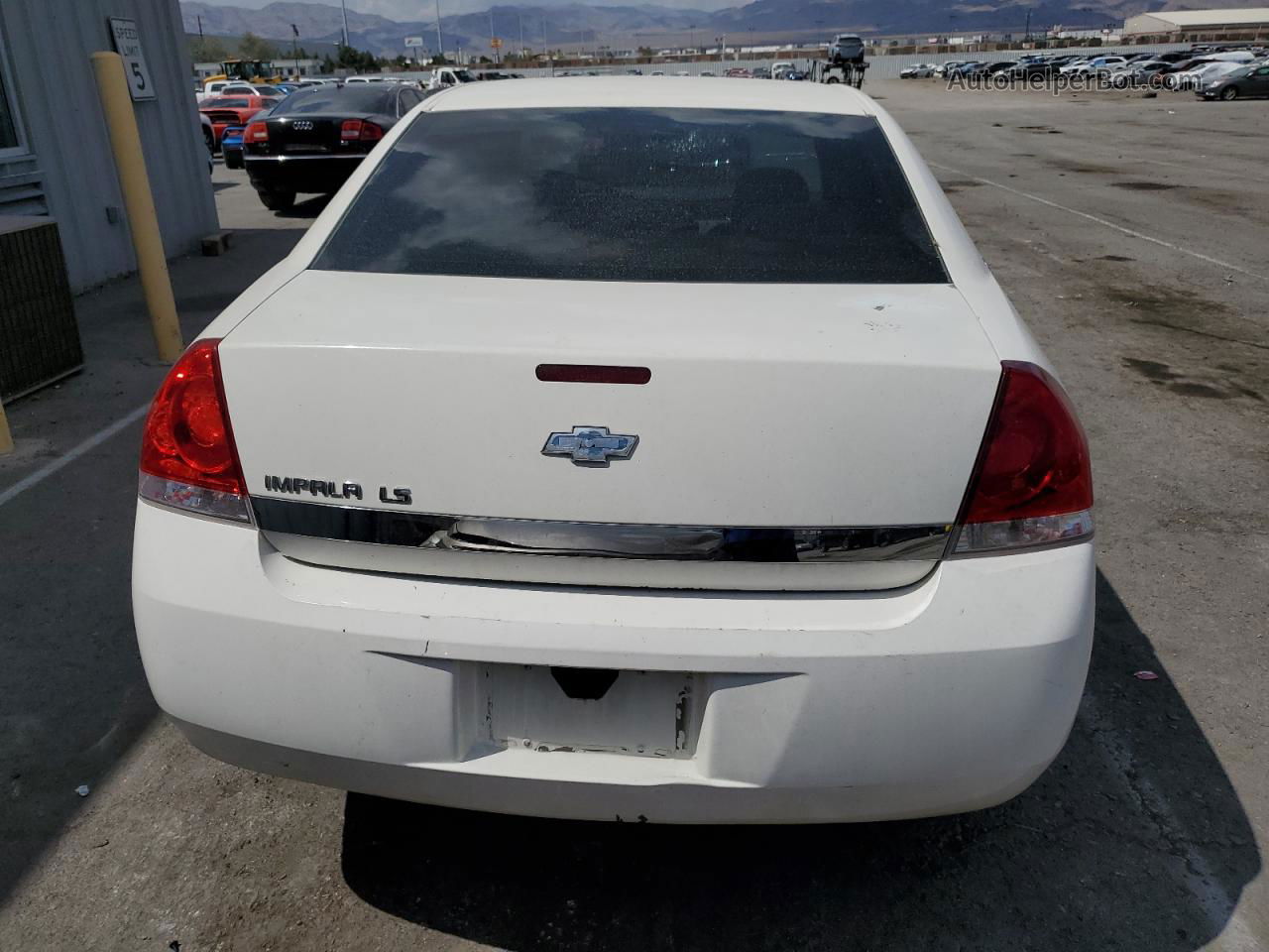 2006 Chevrolet Impala Ls White vin: 2G1WB55K869244188