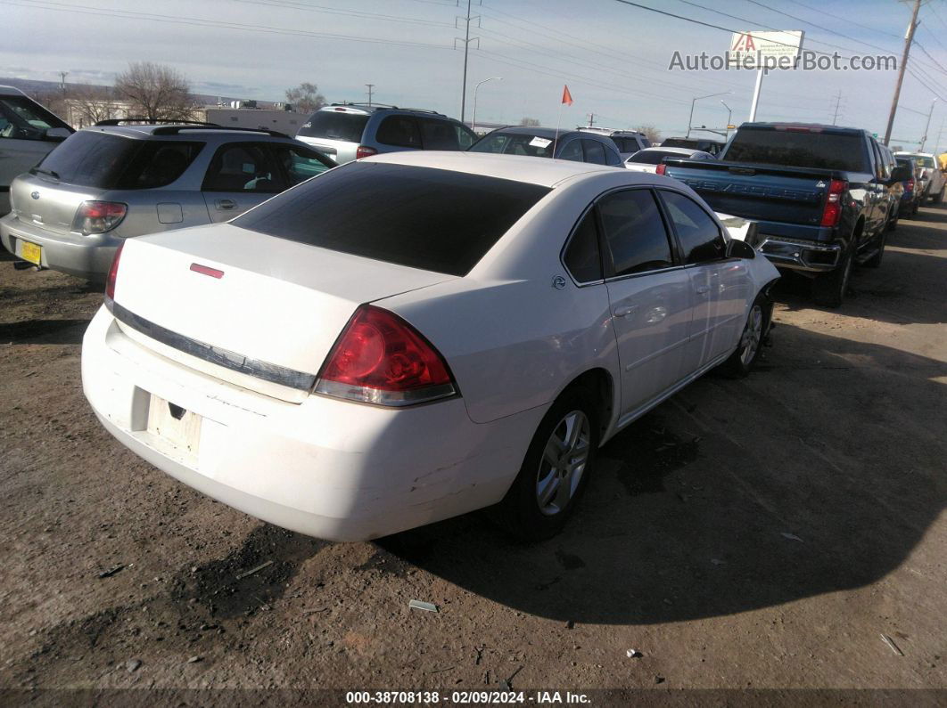 2006 Chevrolet Impala Ls Белый vin: 2G1WB55K969220062