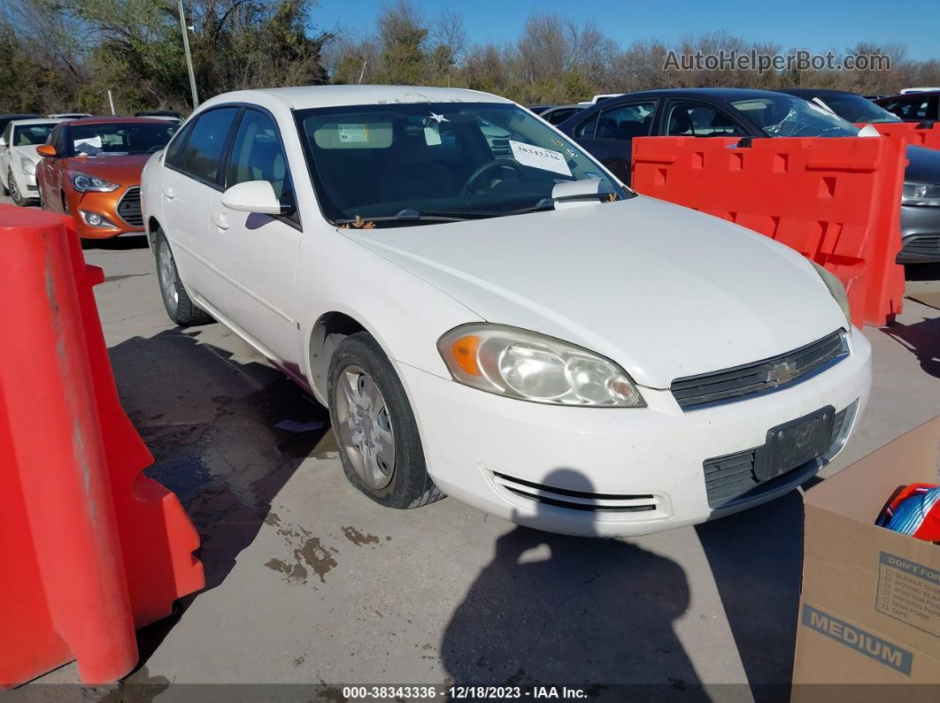 2006 Chevrolet Impala Ls White vin: 2G1WB55K969278513