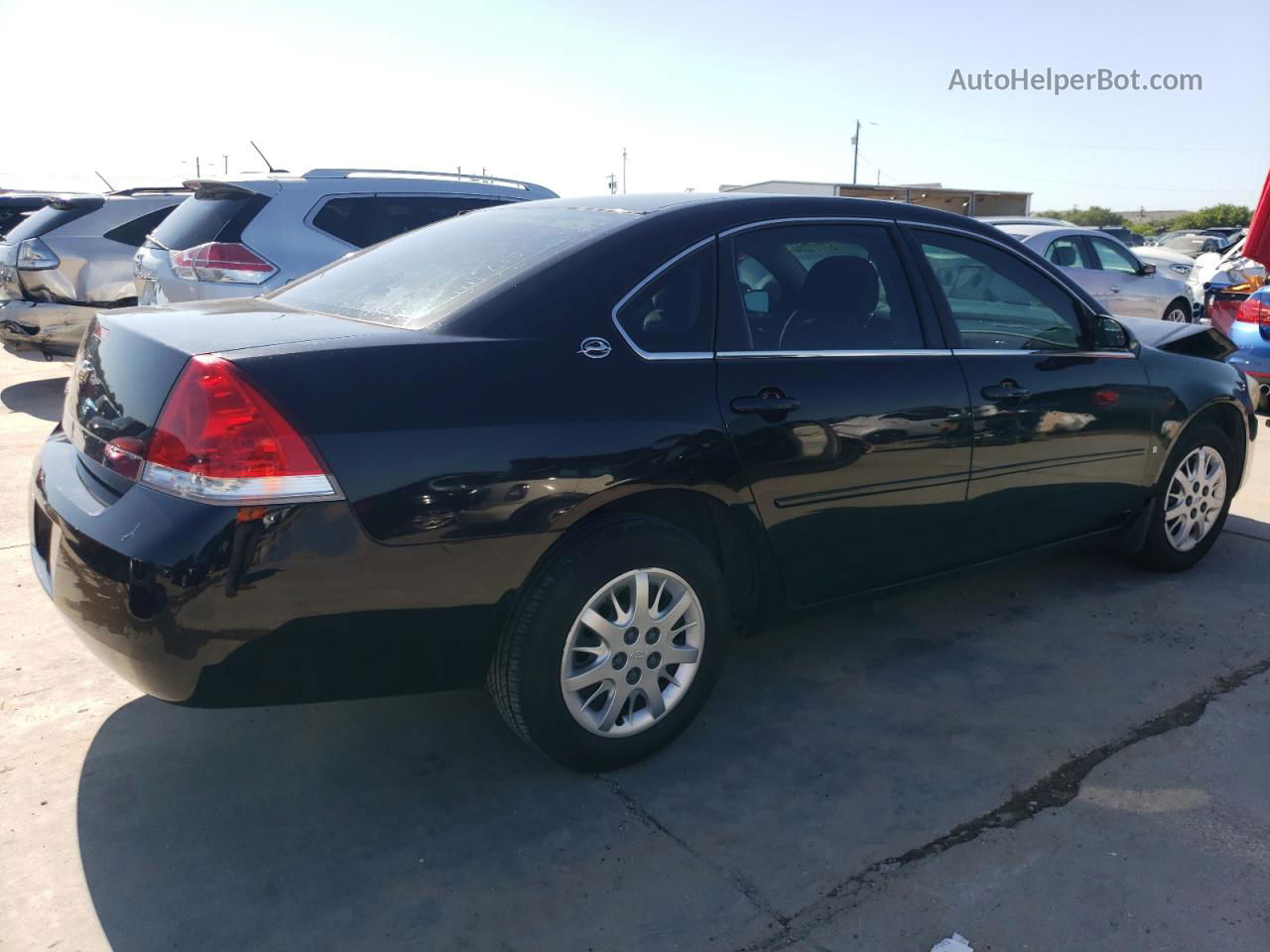 2006 Chevrolet Impala Ls Black vin: 2G1WB55KX69331817