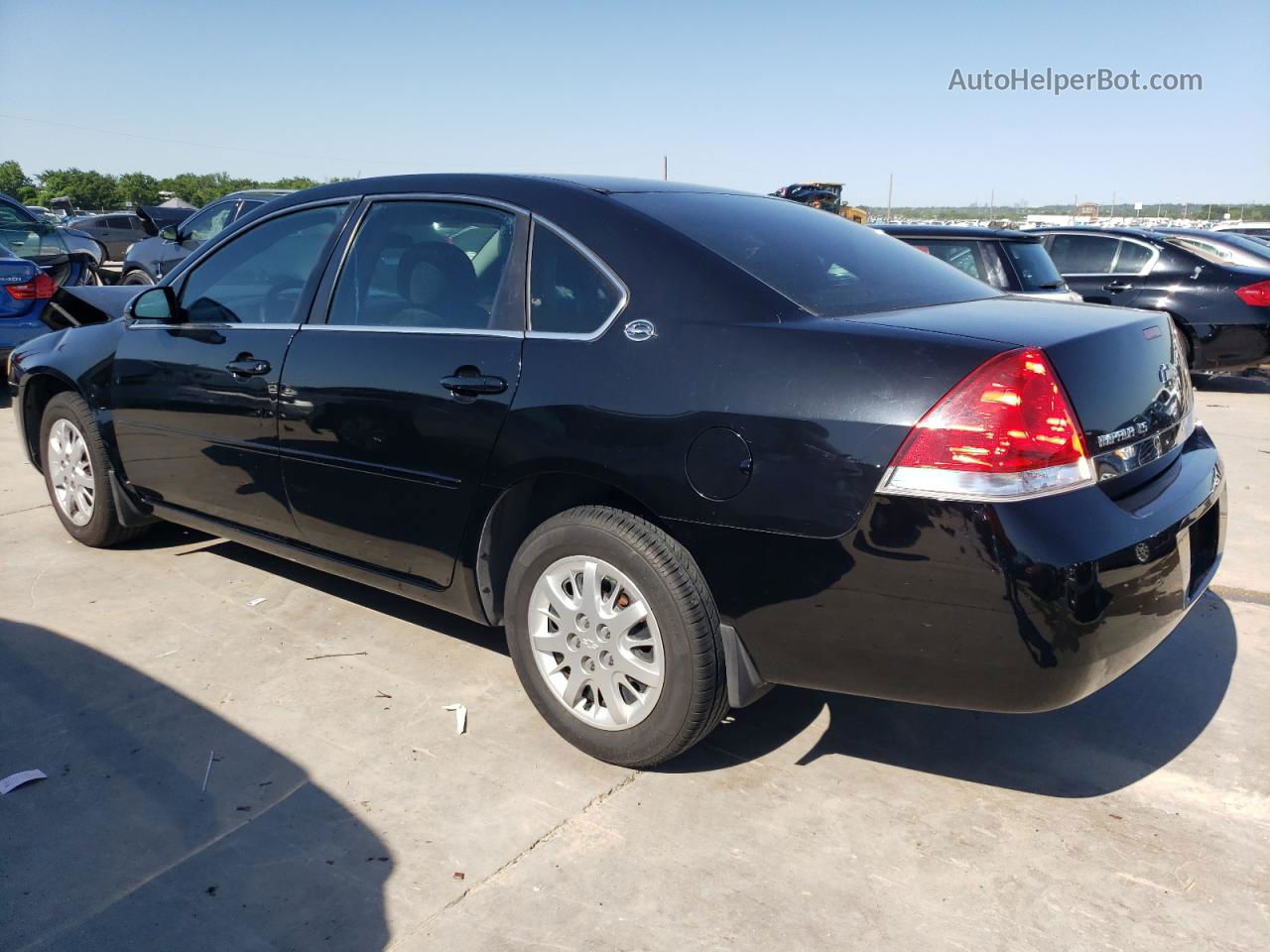 2006 Chevrolet Impala Ls Black vin: 2G1WB55KX69331817