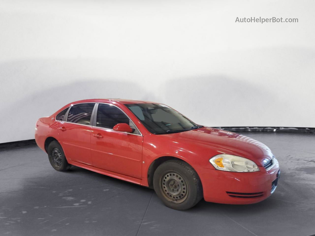 2009 Chevrolet Impala Ls Red vin: 2G1WB57K091253628