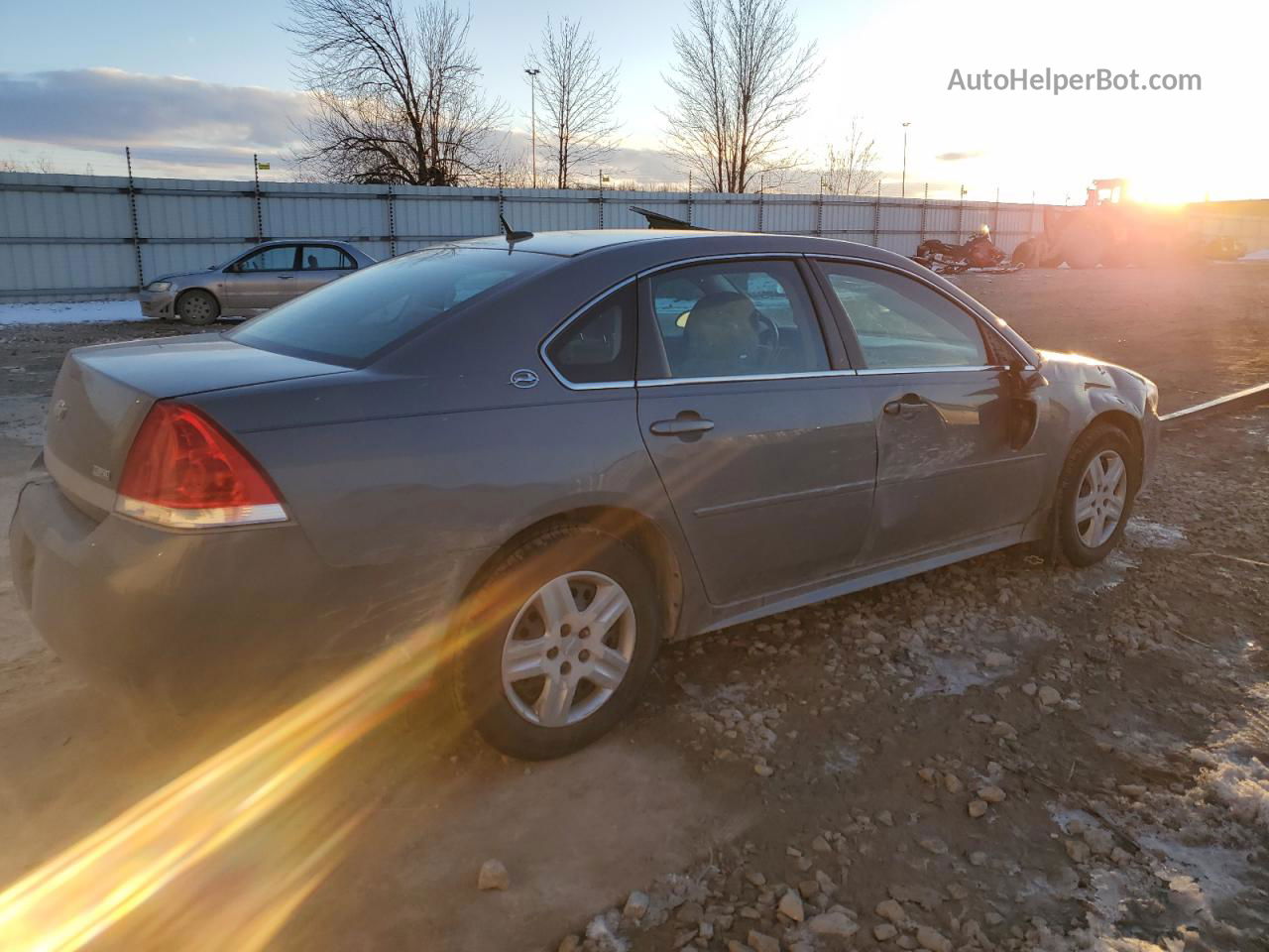 2009 Chevrolet Impala Ls Gray vin: 2G1WB57K091266962