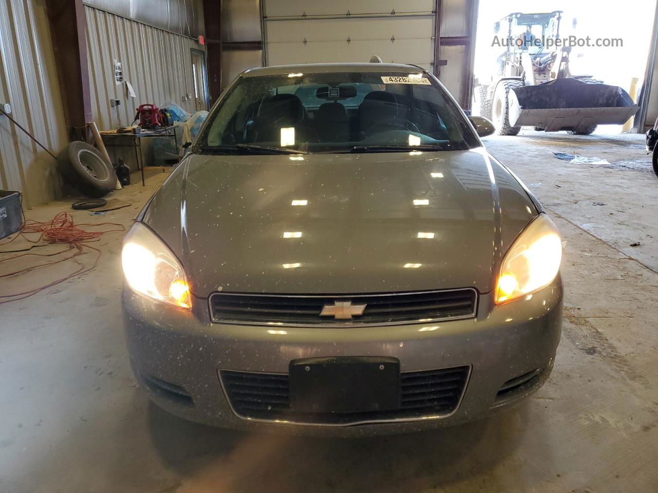 2009 Chevrolet Impala Ls Серый vin: 2G1WB57K091266962