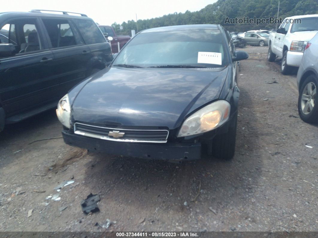 2009 Chevrolet Impala Ls Blue vin: 2G1WB57K091290775