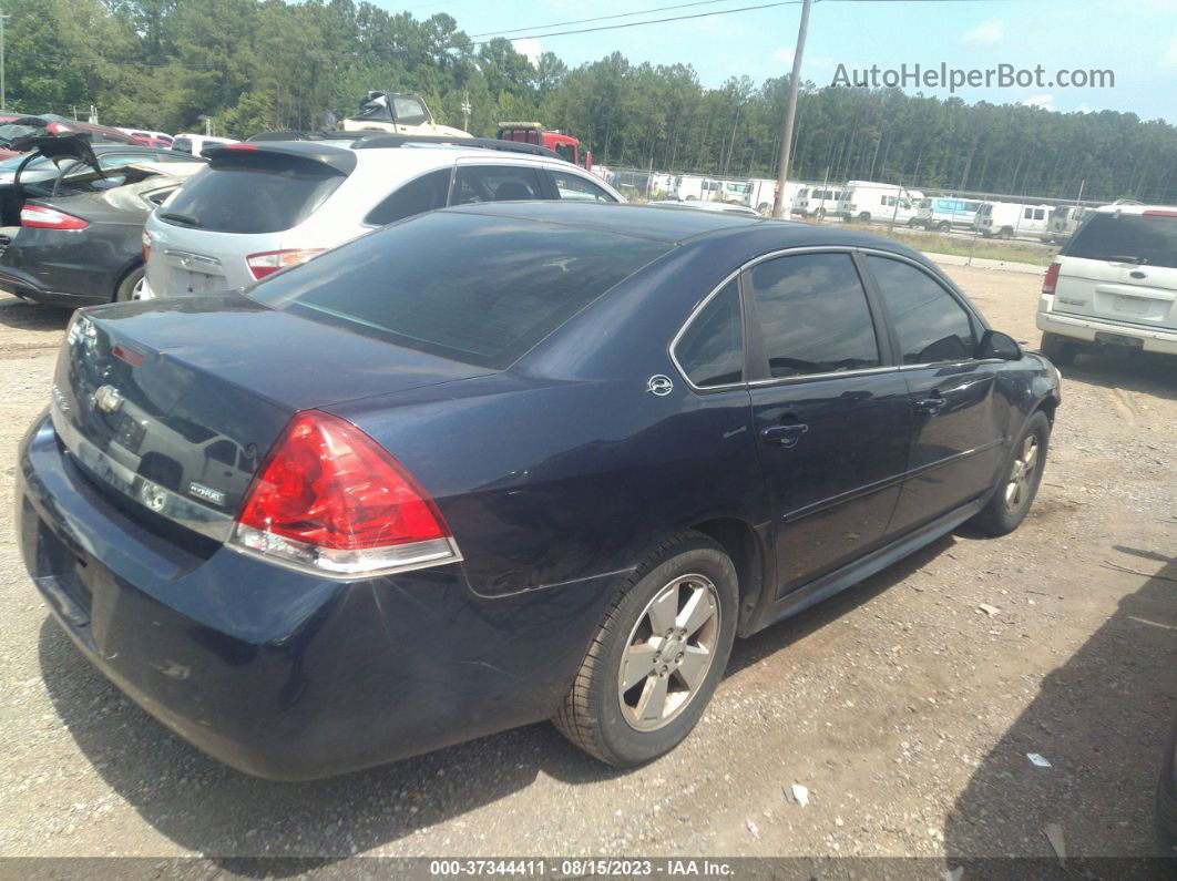 2009 Chevrolet Impala Ls Blue vin: 2G1WB57K091290775