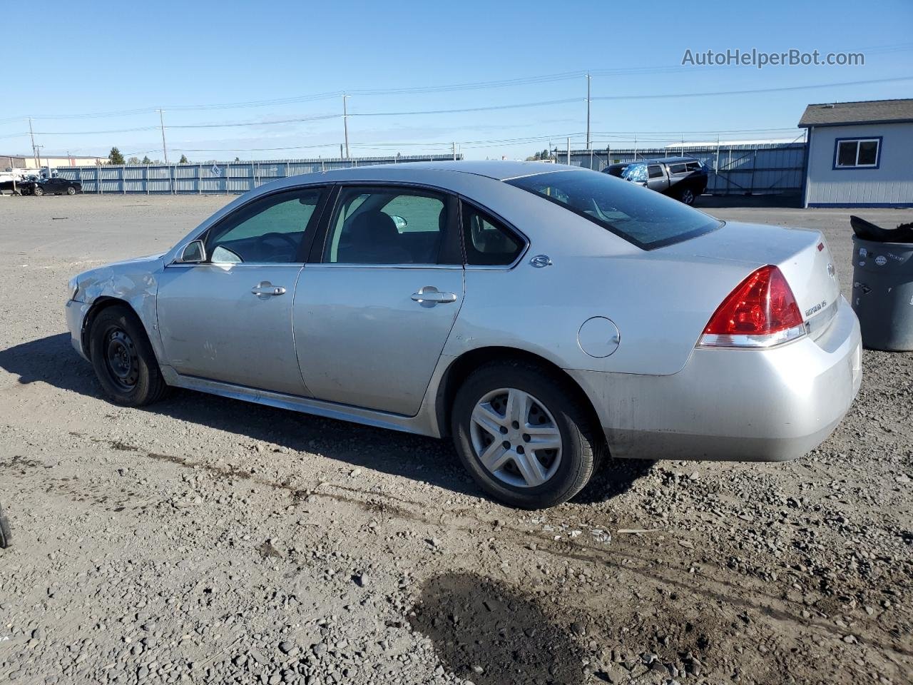 2009 Chevrolet Impala Ls Серебряный vin: 2G1WB57K191274195