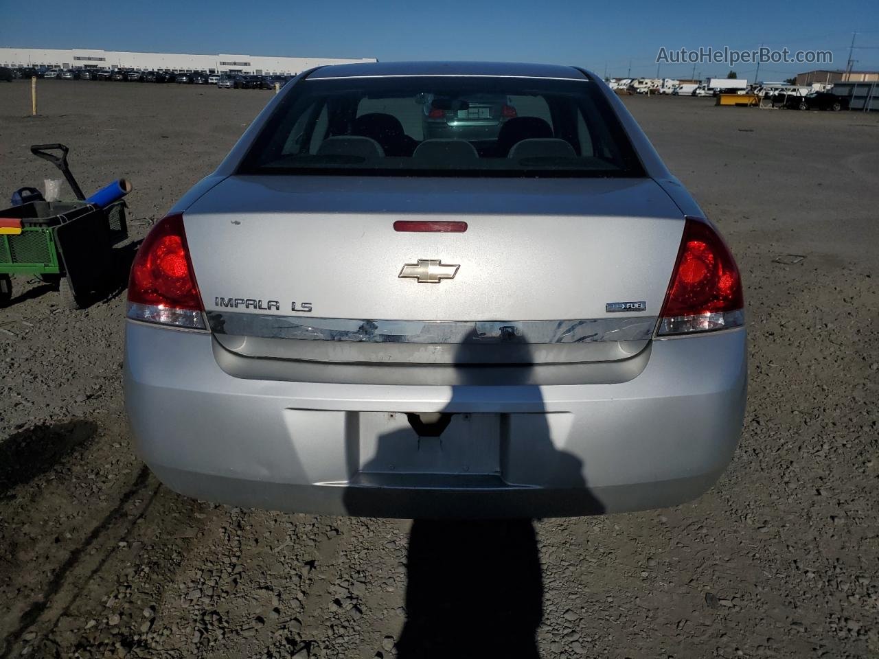 2009 Chevrolet Impala Ls Silver vin: 2G1WB57K191274195