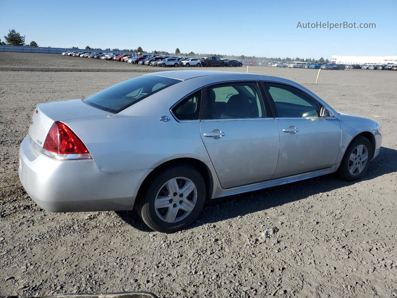 2009 Chevrolet Impala Ls Серебряный vin: 2G1WB57K191274195