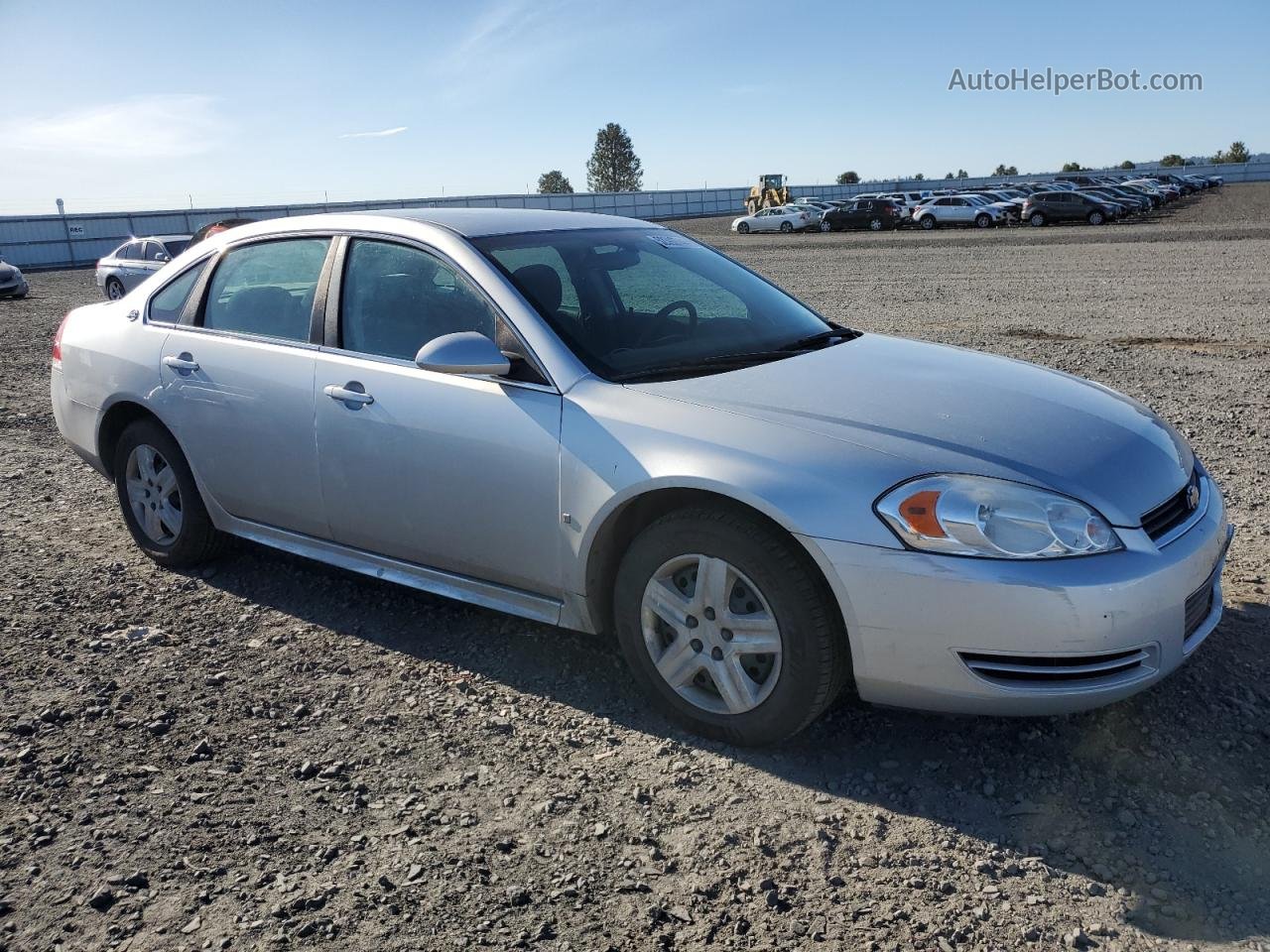 2009 Chevrolet Impala Ls Серебряный vin: 2G1WB57K191274195