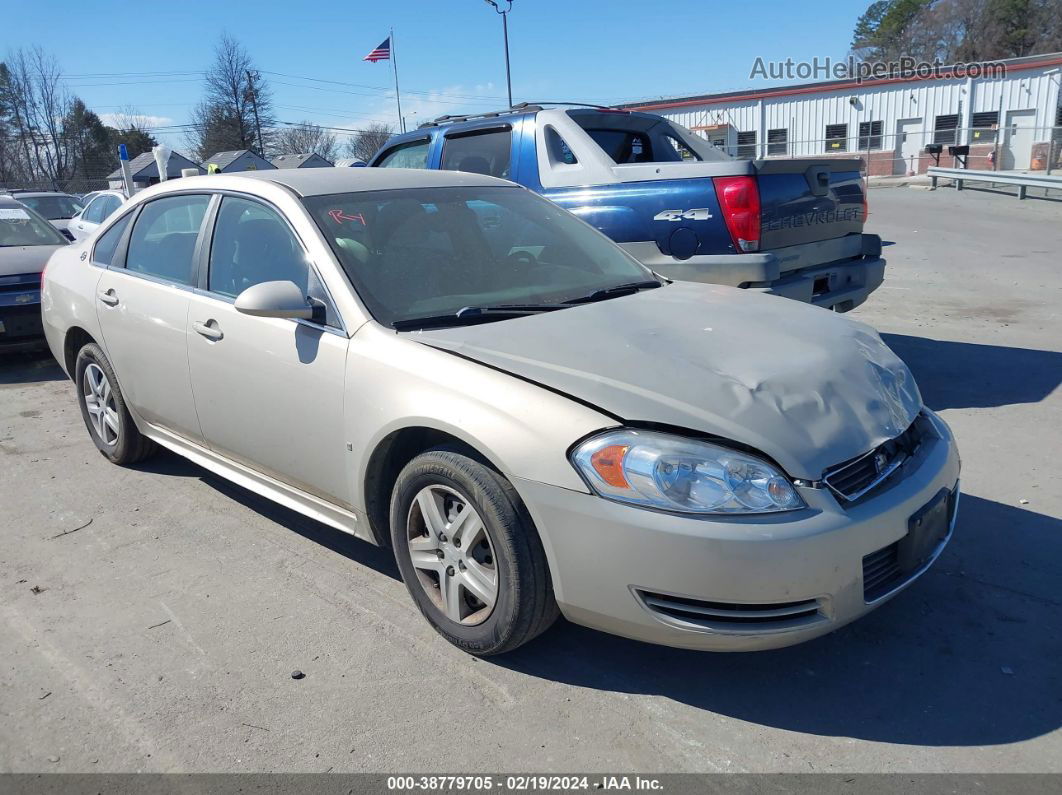 2009 Chevrolet Impala Ls Gold vin: 2G1WB57K391127683