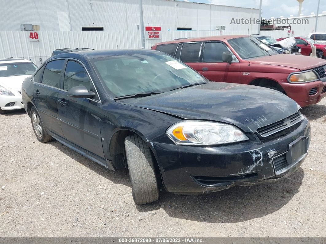 2009 Chevrolet Impala Ls Черный vin: 2G1WB57K391212748