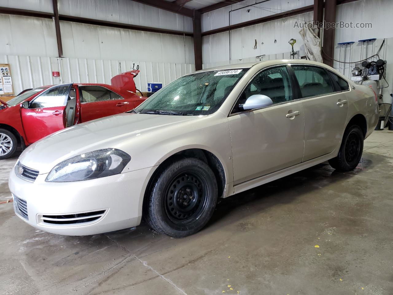 2009 Chevrolet Impala Ls Gold vin: 2G1WB57K391280306