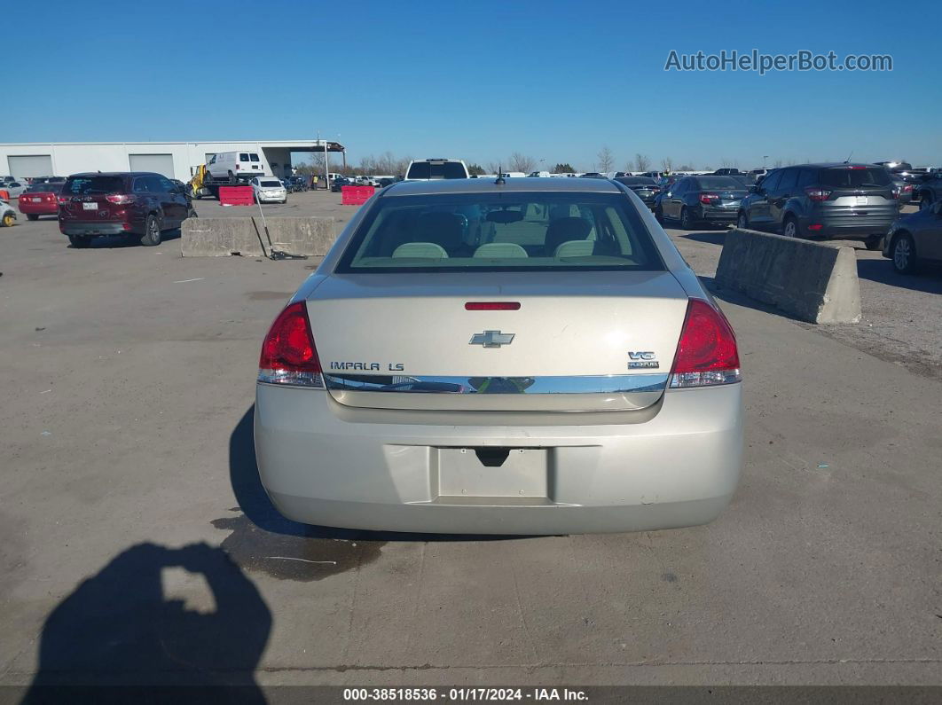 2009 Chevrolet Impala Ls Beige vin: 2G1WB57K491197628