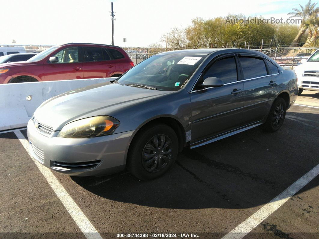 2009 Chevrolet Impala Ls Gray vin: 2G1WB57K491253079