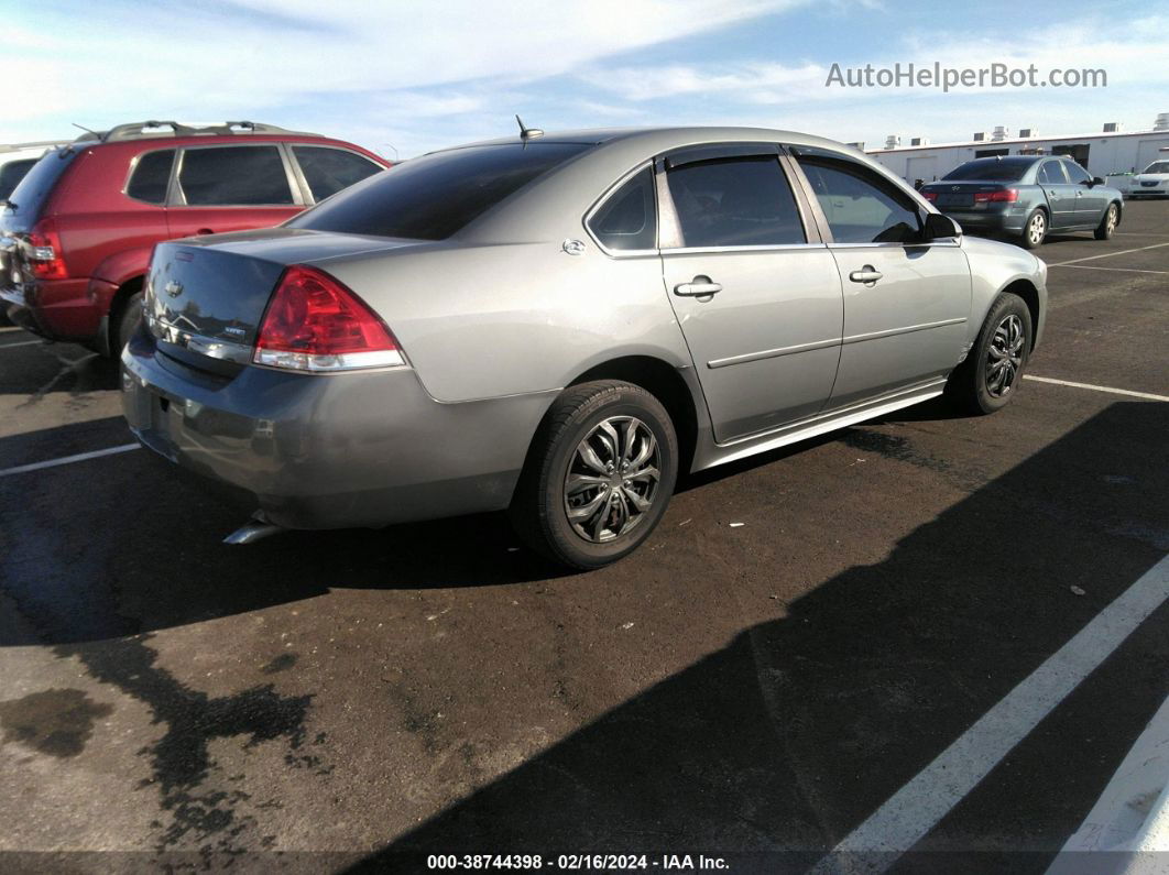 2009 Chevrolet Impala Ls Gray vin: 2G1WB57K491253079