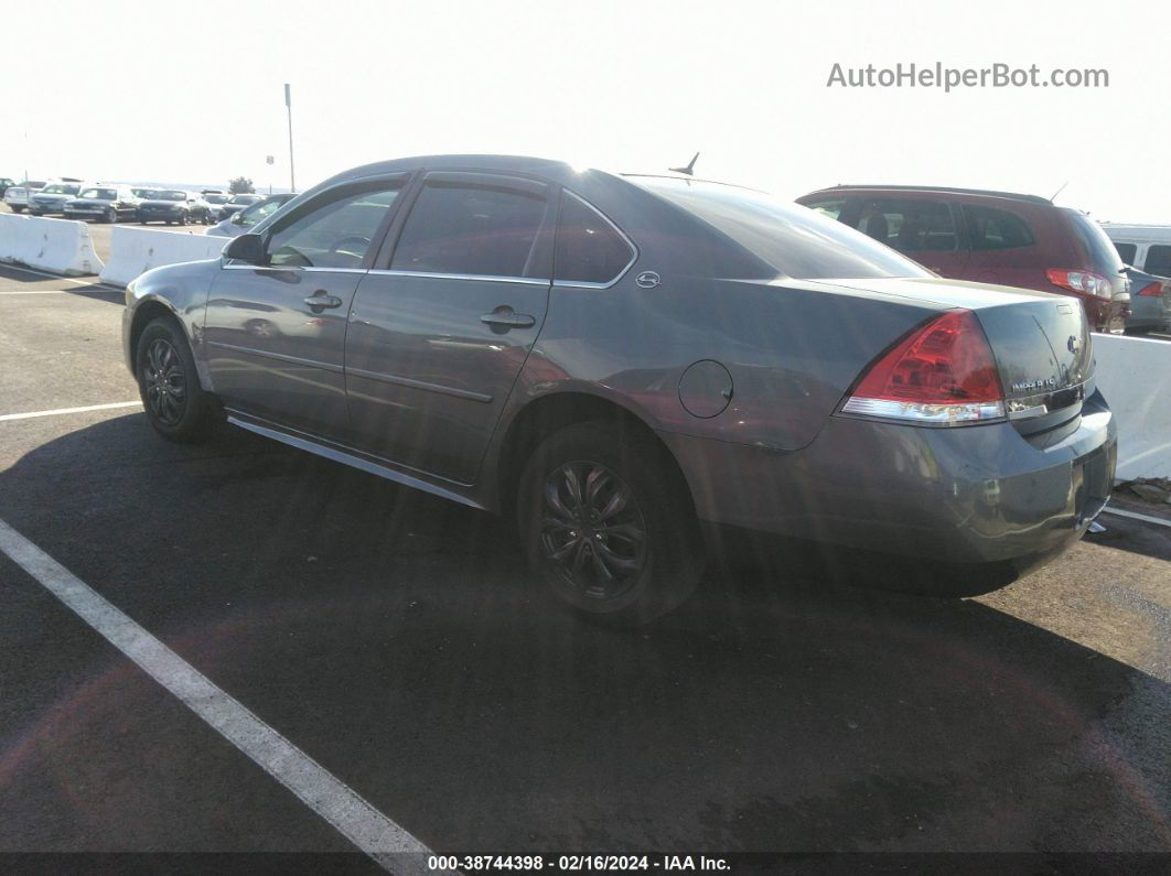 2009 Chevrolet Impala Ls Gray vin: 2G1WB57K491253079