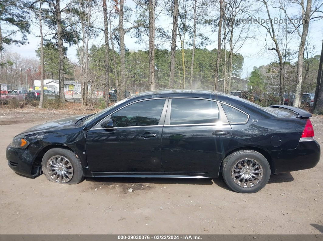 2009 Chevrolet Impala Ls Black vin: 2G1WB57K591116541