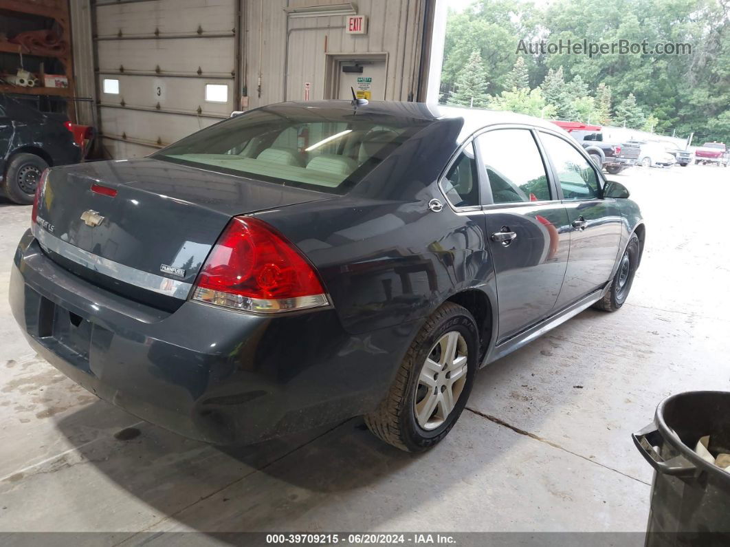 2009 Chevrolet Impala Ls Blue vin: 2G1WB57K591274104