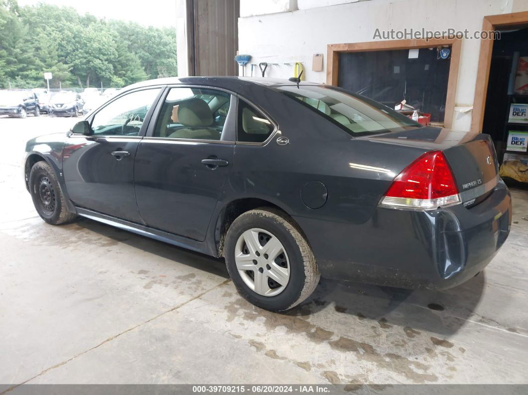 2009 Chevrolet Impala Ls Blue vin: 2G1WB57K591274104