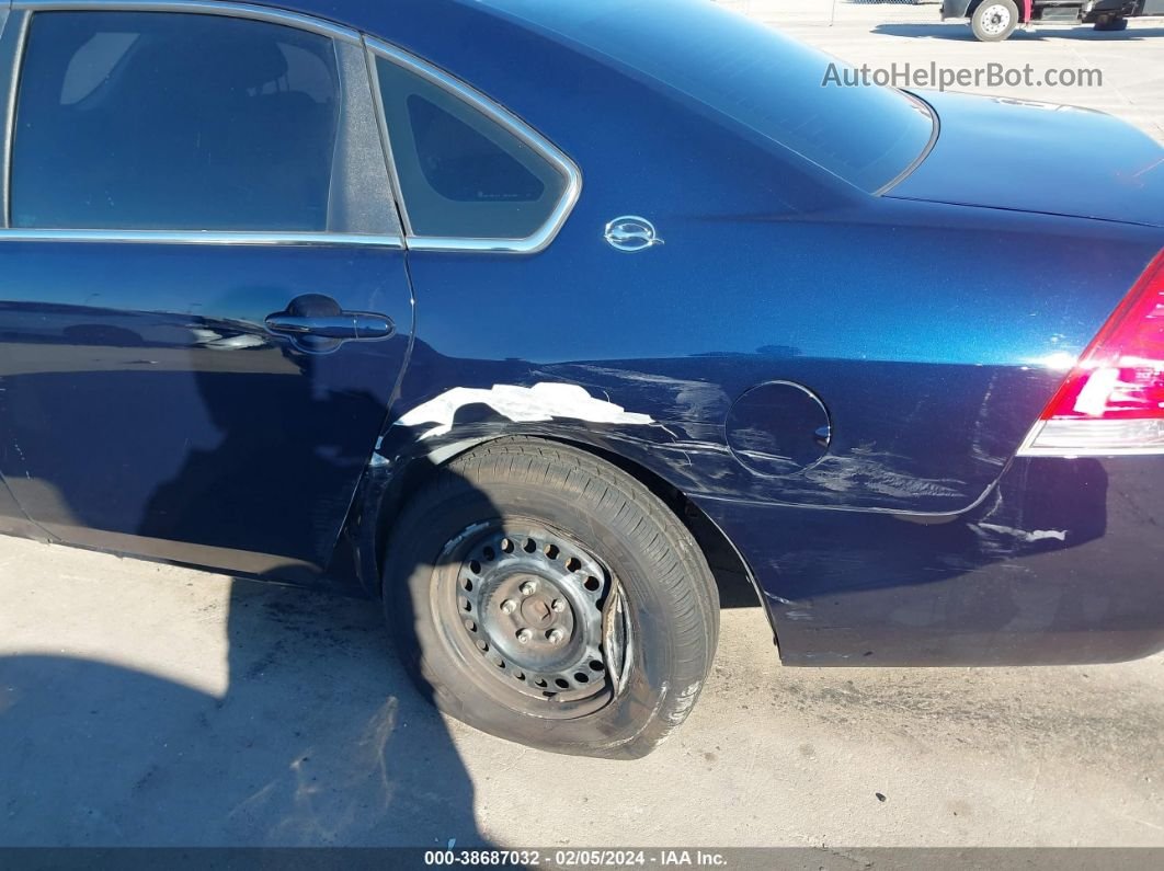2009 Chevrolet Impala Ls Blue vin: 2G1WB57K591286348