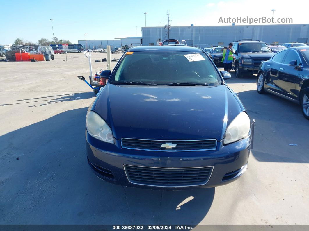 2009 Chevrolet Impala Ls Blue vin: 2G1WB57K591286348