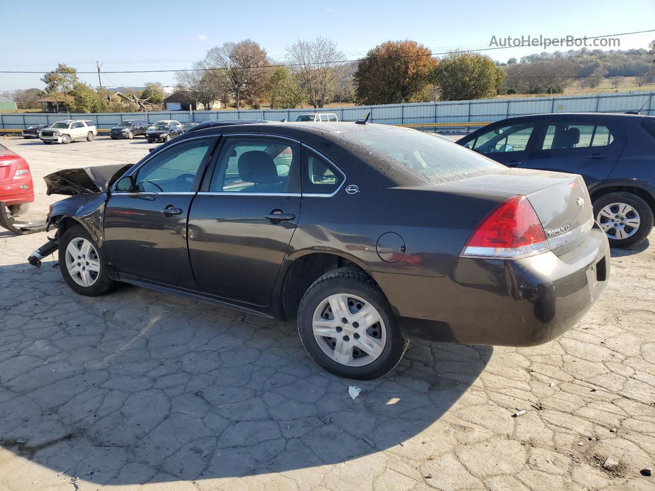 2009 Chevrolet Impala Ls Black vin: 2G1WB57K691225350