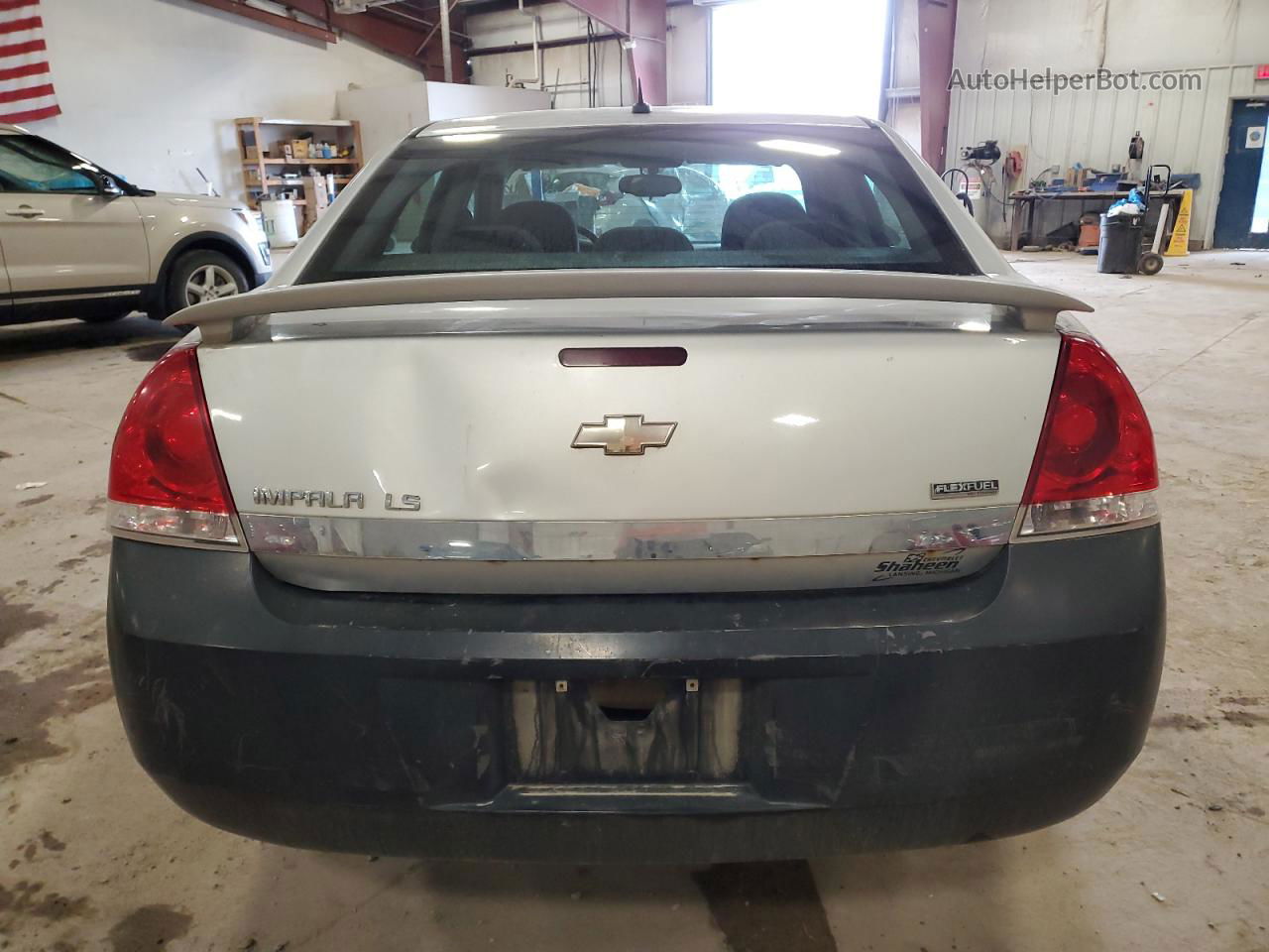 2009 Chevrolet Impala Ls Silver vin: 2G1WB57K691271812