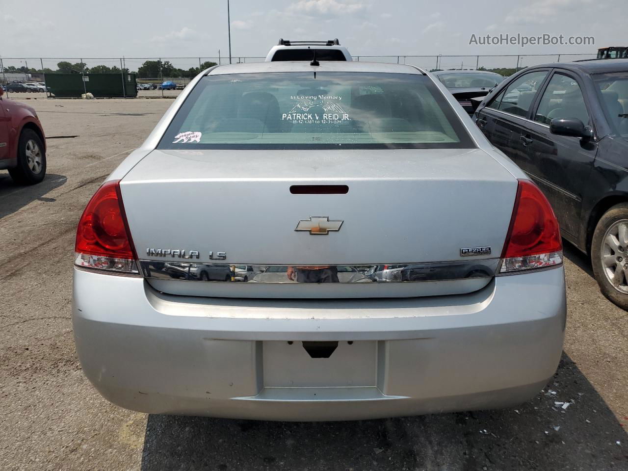 2009 Chevrolet Impala Ls Серебряный vin: 2G1WB57K691285323