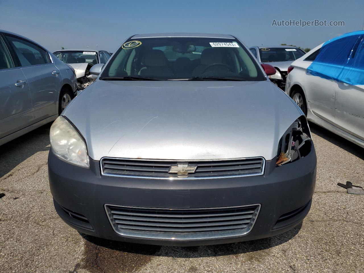 2009 Chevrolet Impala Ls Silver vin: 2G1WB57K691285323