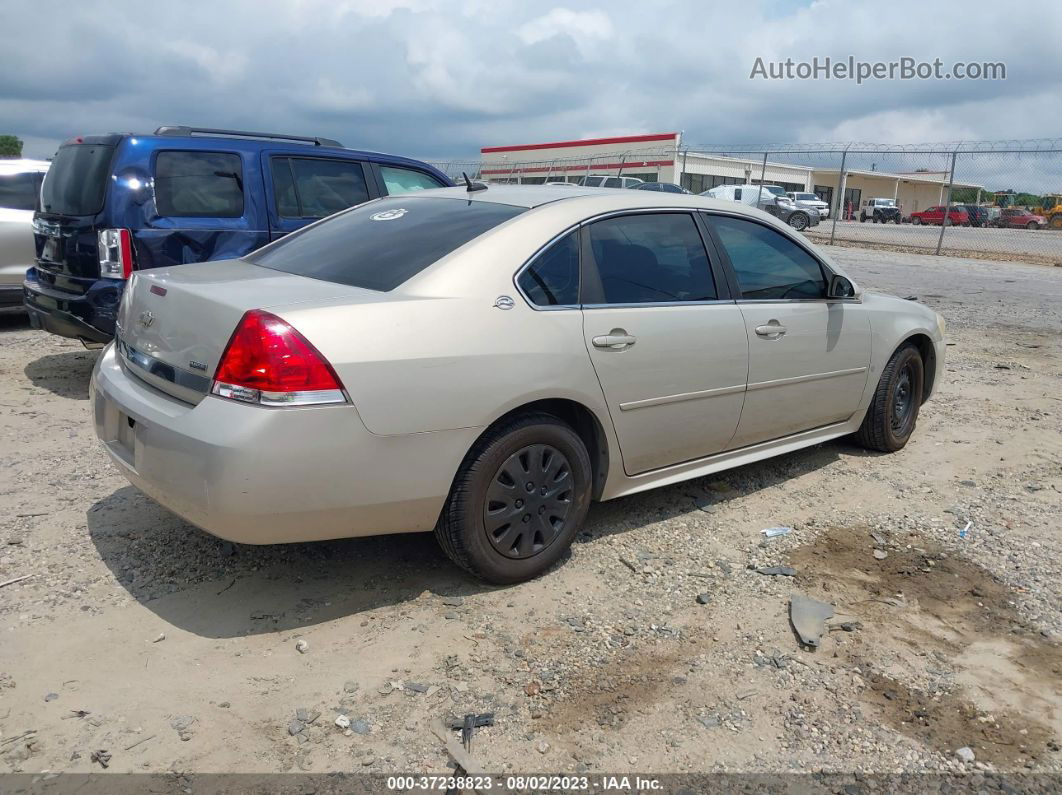 2009 Chevrolet Impala Ls Gold vin: 2G1WB57K691307501