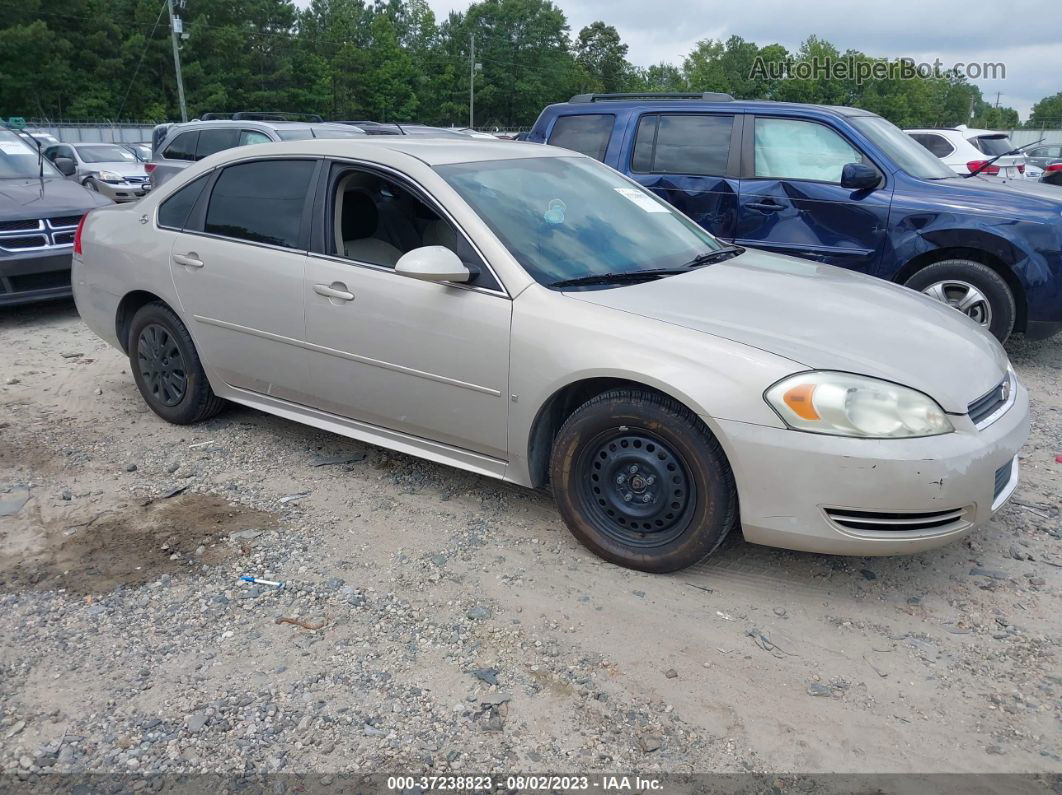 2009 Chevrolet Impala Ls Gold vin: 2G1WB57K691307501