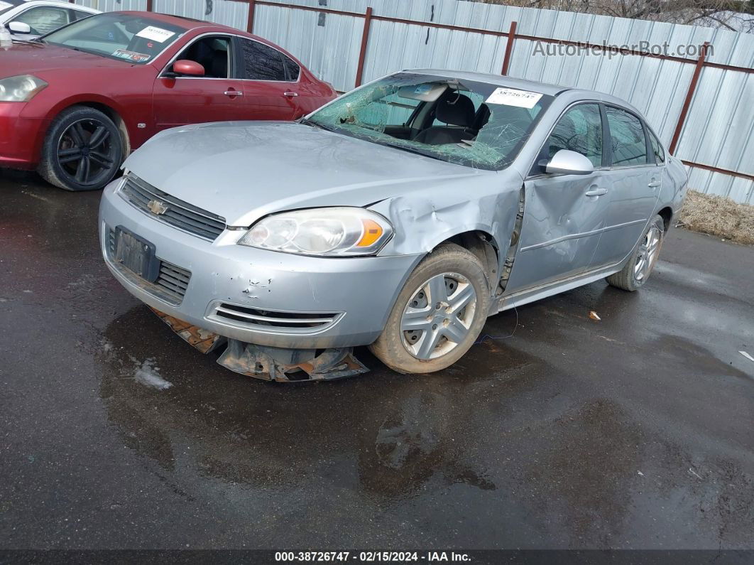 2009 Chevrolet Impala Ls Silver vin: 2G1WB57K791197266