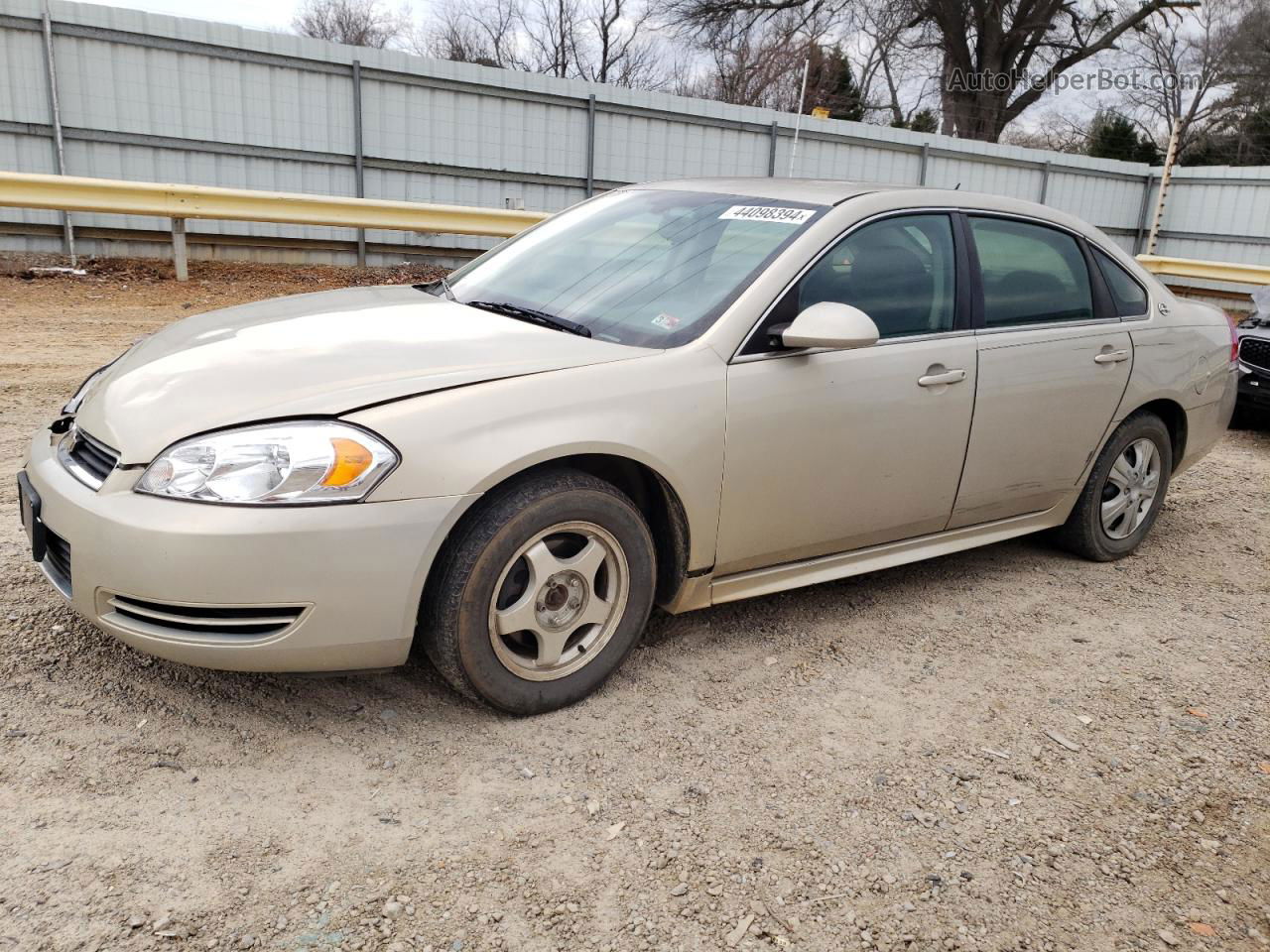 2009 Chevrolet Impala Ls Tan vin: 2G1WB57K791233053