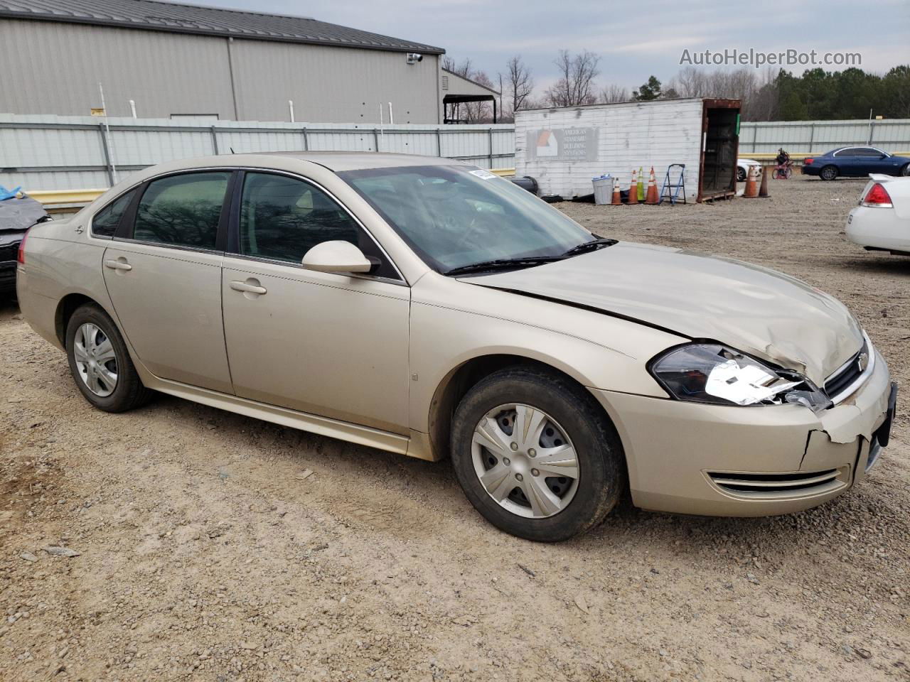 2009 Chevrolet Impala Ls Tan vin: 2G1WB57K791233053