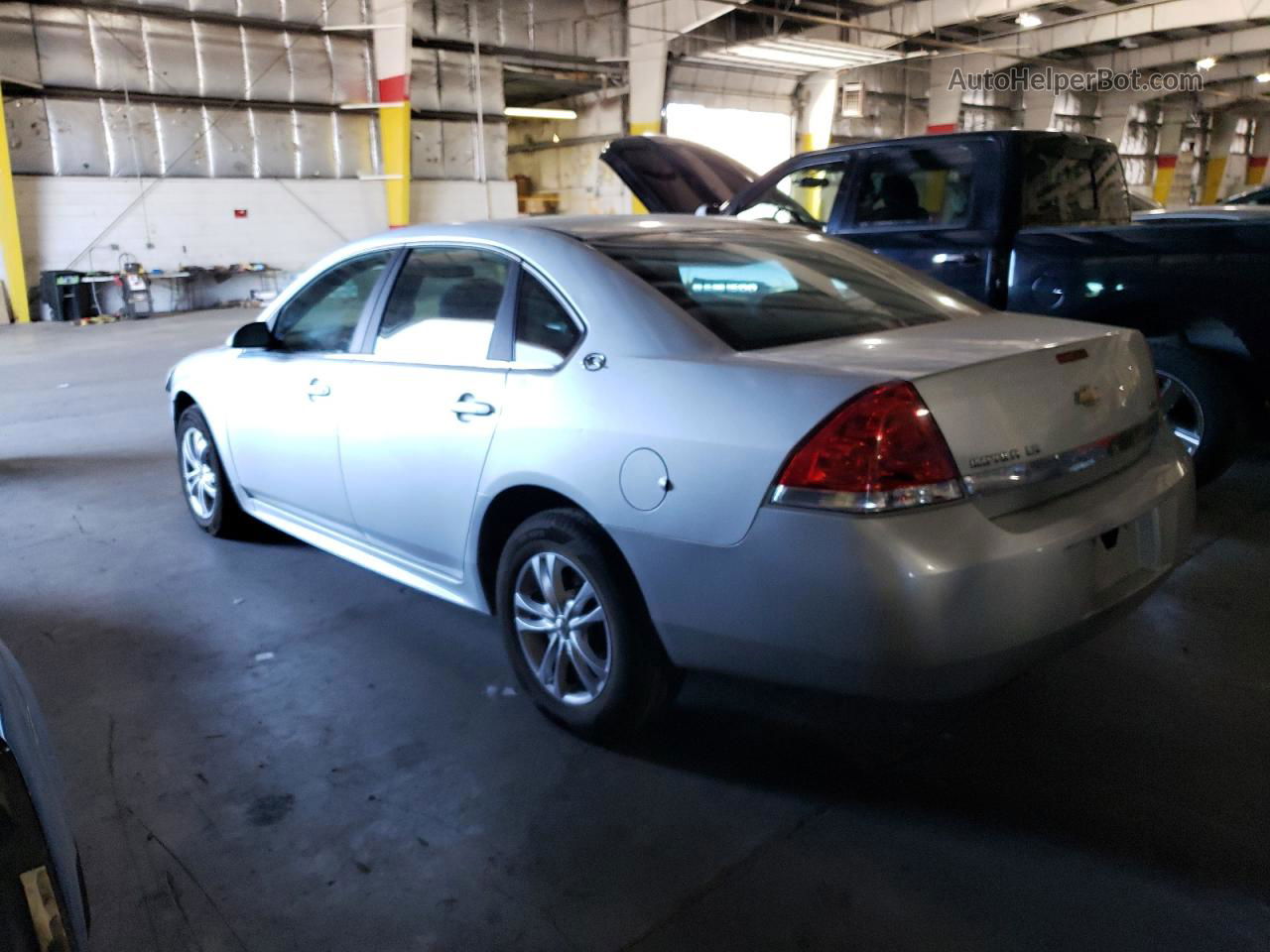 2009 Chevrolet Impala Ls Silver vin: 2G1WB57K791288490