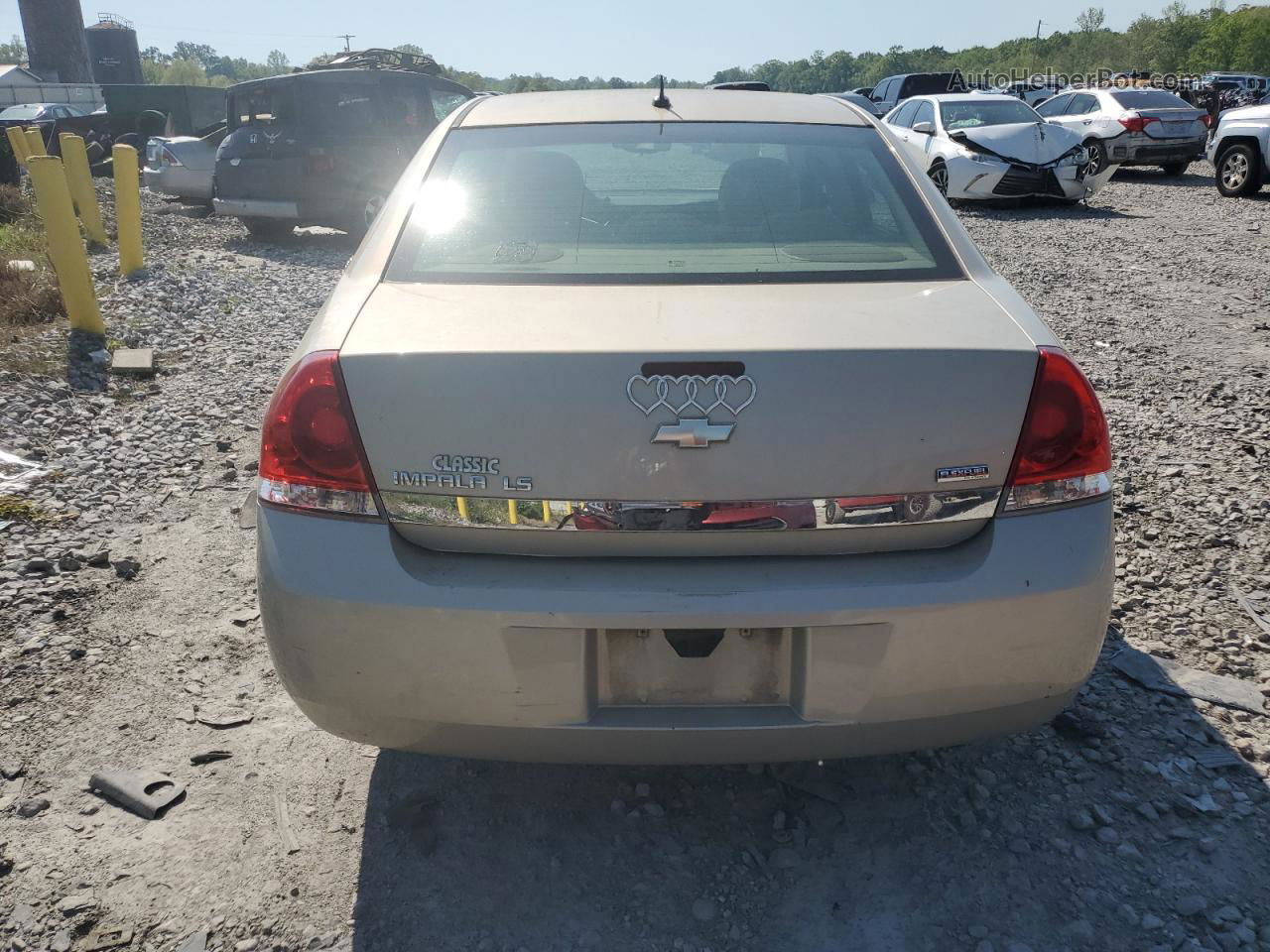 2009 Chevrolet Impala Ls Beige vin: 2G1WB57K991105980