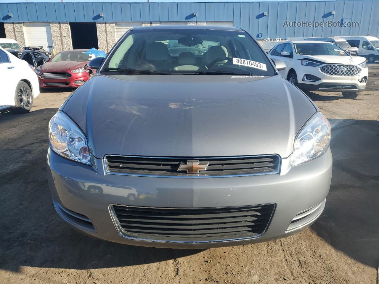 2009 Chevrolet Impala Ls Gray vin: 2G1WB57K991135805