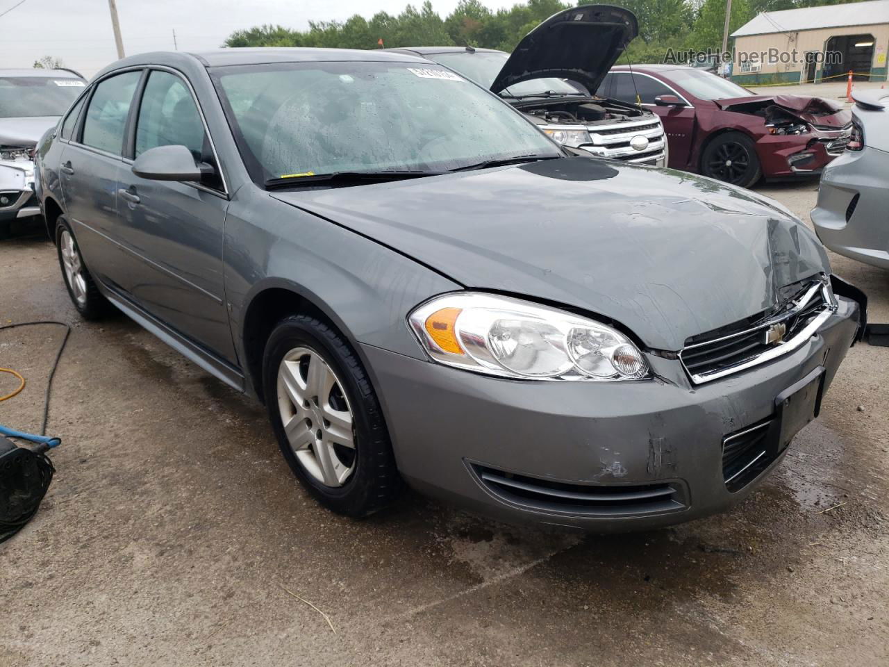 2009 Chevrolet Impala Ls Gray vin: 2G1WB57K991260061