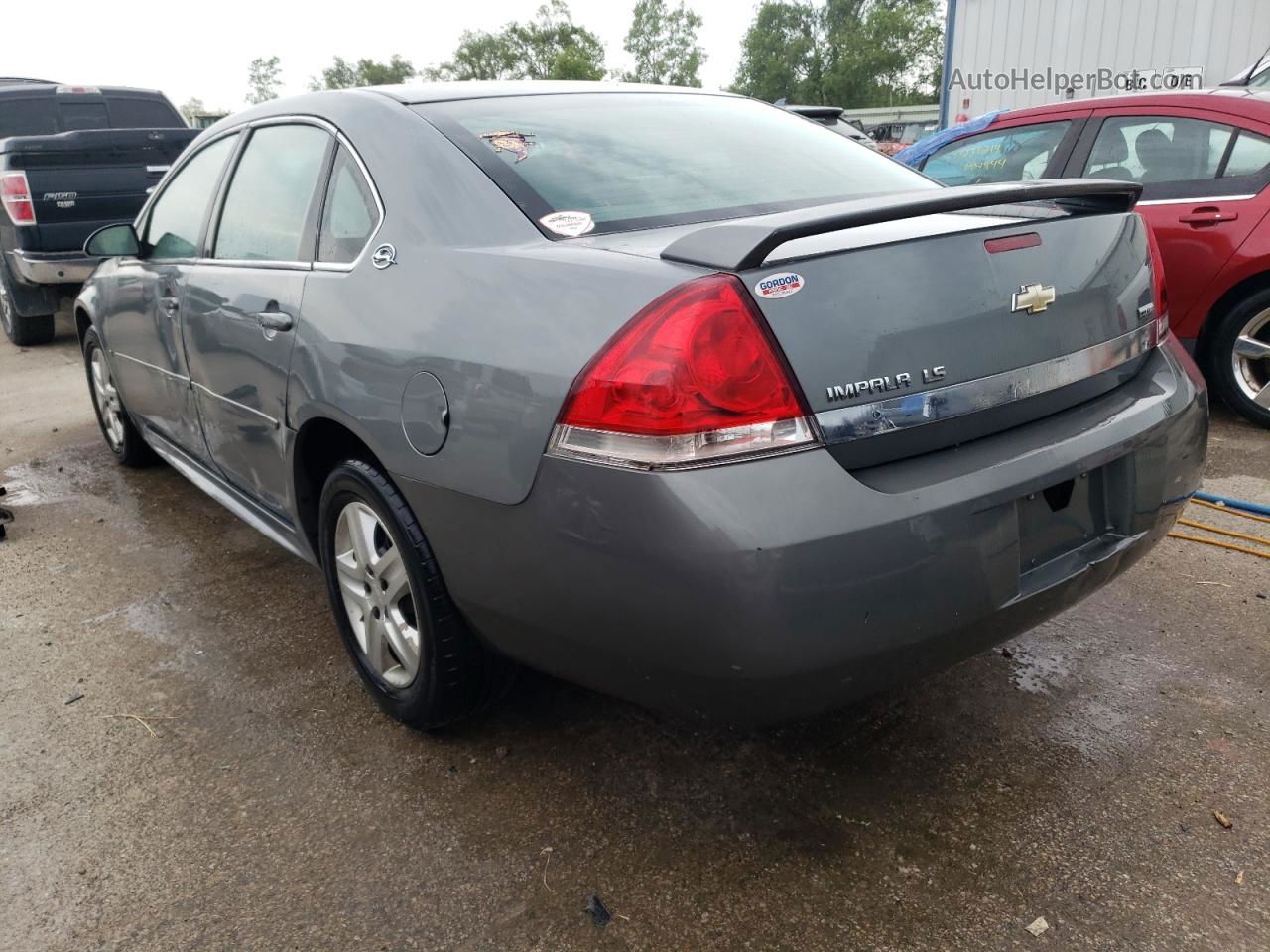 2009 Chevrolet Impala Ls Gray vin: 2G1WB57K991260061