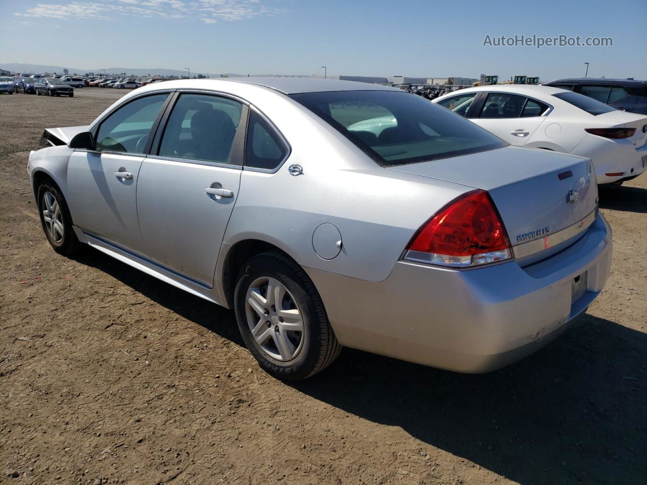 2009 Chevrolet Impala Ls Silver vin: 2G1WB57K991281640