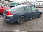 2009 Chevrolet Impala Ls Blue vin: 2G1WB57KX91235489