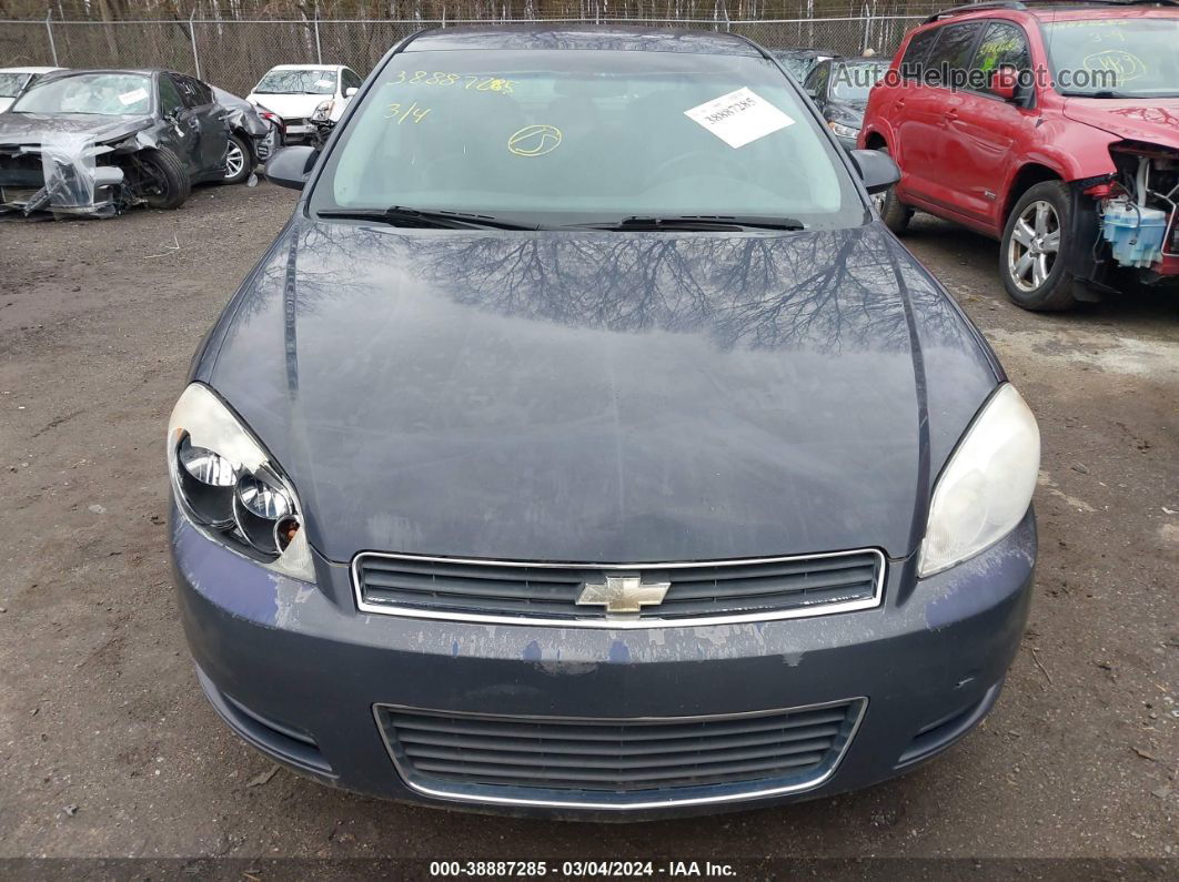 2009 Chevrolet Impala Ls Blue vin: 2G1WB57KX91235489